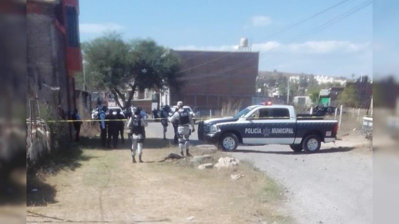 Matan a tiros a hombre, en calles de Morelia 
