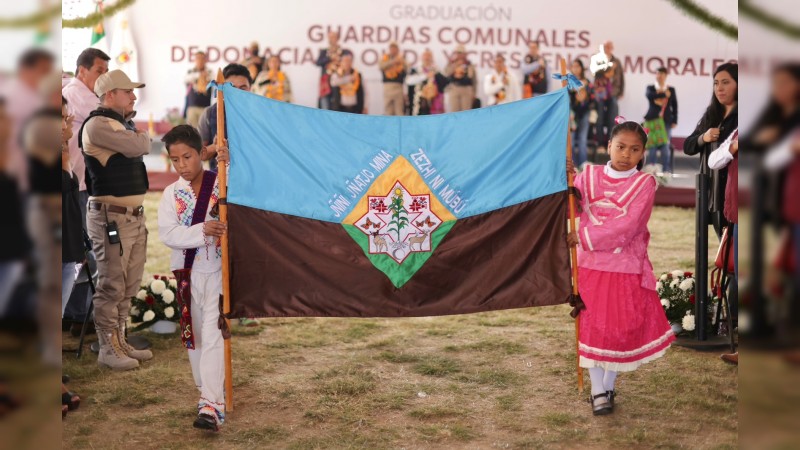 Gurdias comunitarias indígenas serán ejemplo en construcción de paz: Bedolla