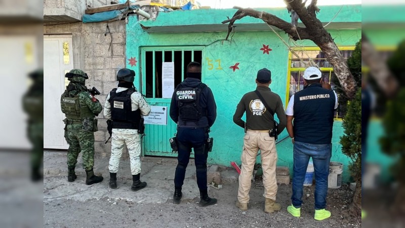 Encuentran droga en vivienda de Maravatío, no hay detenidos