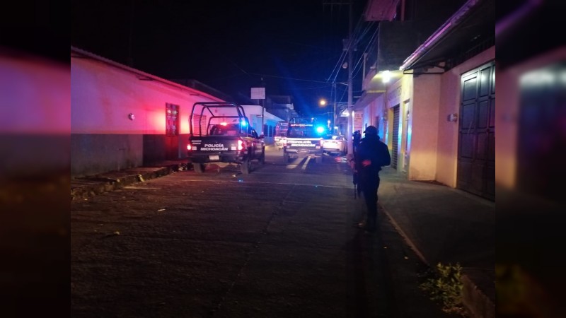 Persecución y balacera en Uruapan culmina con arresto de un supuesto ladrón 