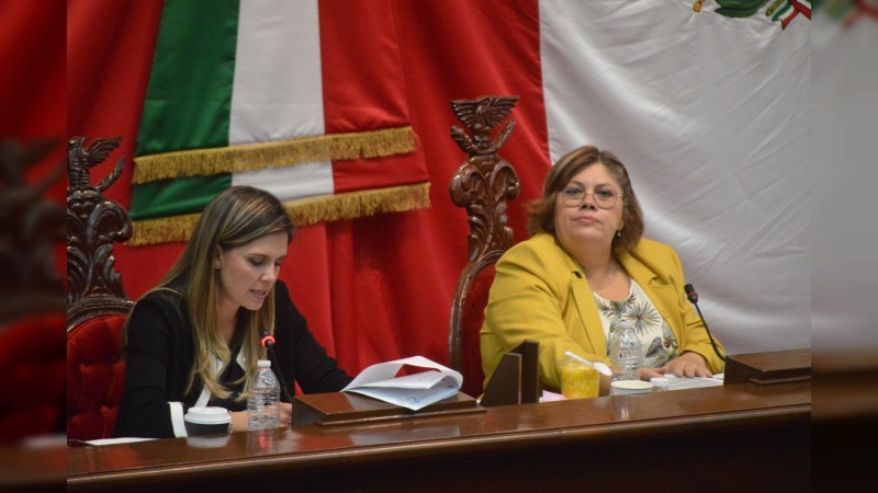Congreso de Michoacán configura marco jurídico para protección de mujeres: Garcia Zepeda 