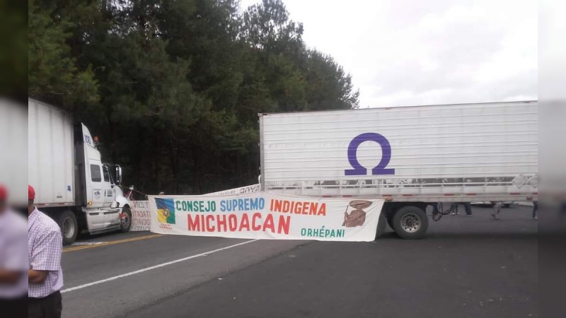 Miembros del Concejo Supremo Indígena bloquean 6 carreteras 