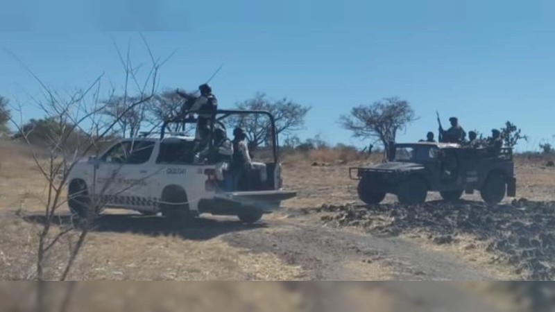 Policías y militares vigilan Cotija, Sahuayo y Jiquilpan  
