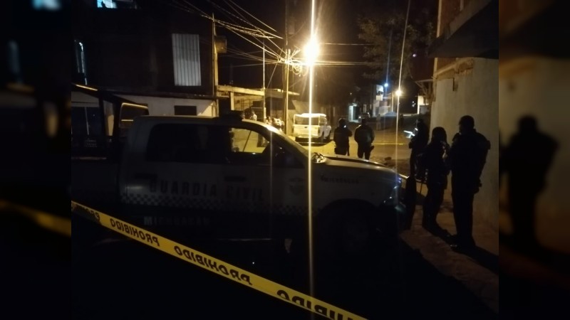Ataque a balazos deja un muerto y un herido, en Uruapan 