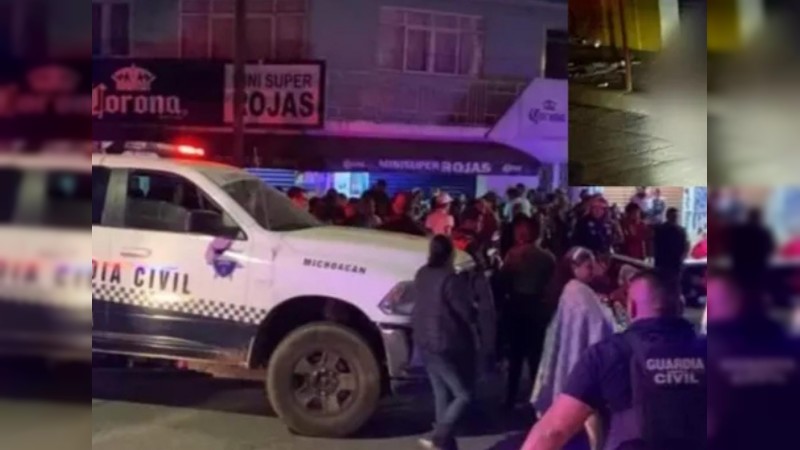 Noche violenta, en Uruapan: 2 ataques armados dejan 2 fallecidos  