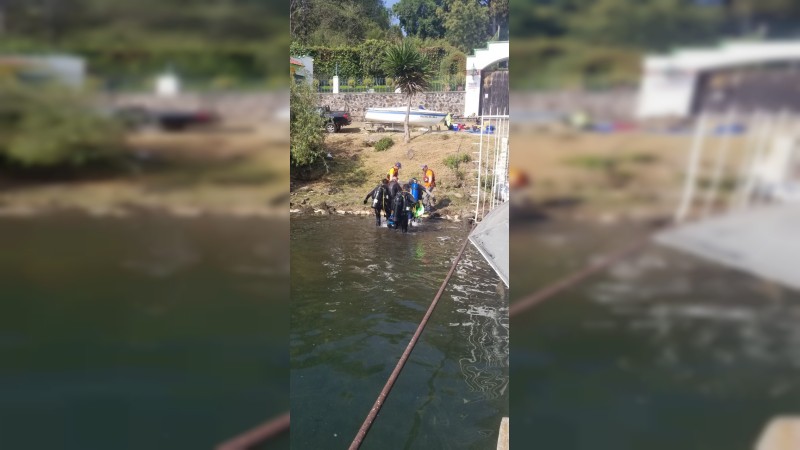 Rescatan cadáver de adolescente ahogado, en Zirahuén