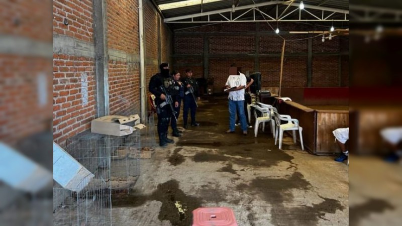 En Zacapu: Guardia Civil desactiva palenque clandestino