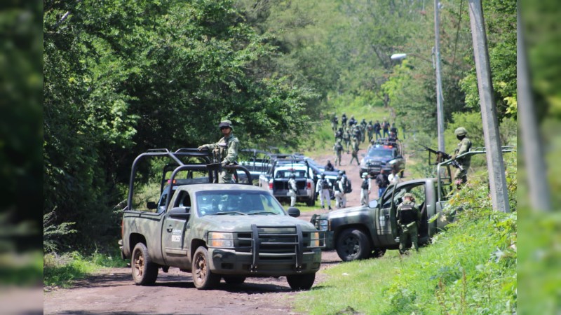 Enfrentamiento armado, en Tangancícuaro deja 1 muerto