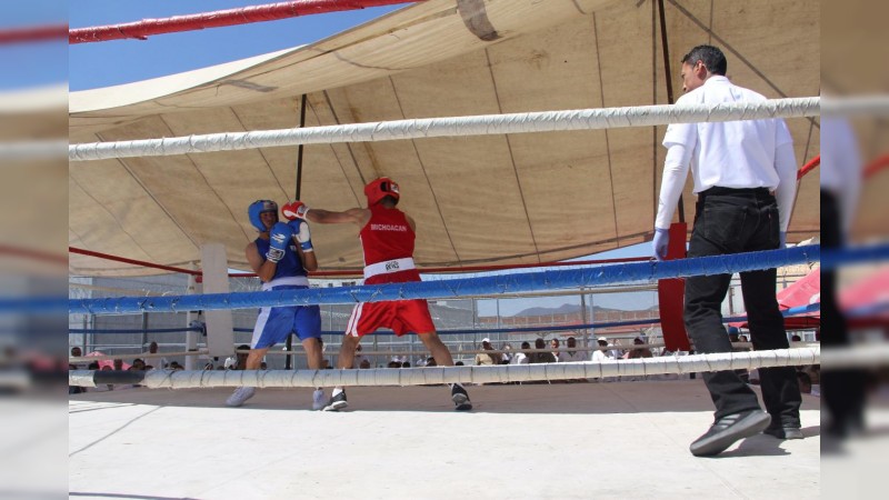 Arranca torneo de box Puños de Gloria en centros penitenciarios de Morelia