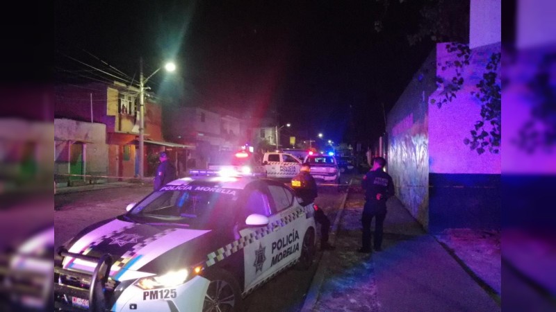 Matan de tres tiros a un hombre en Morelia