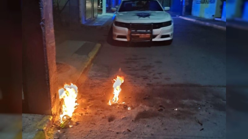Zamora: sujetos lanzan bombas molotov contra patrulla 