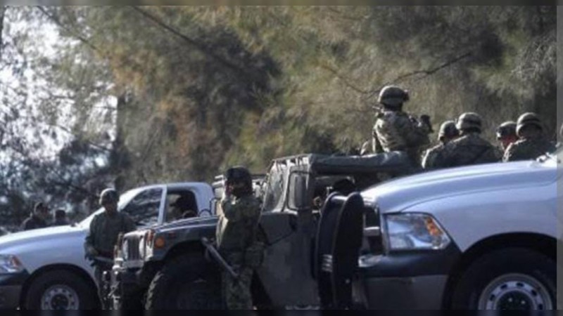 Enfrentamiento armado, en Chilchota habría dejado 5 abatidos 