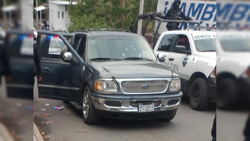 Matan a tiros al conductor de una carroza funebre, en Apatzingán 