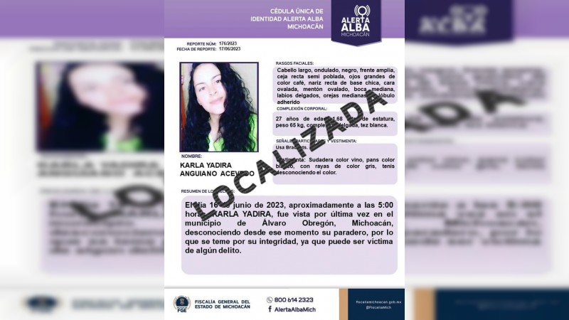 Localizan en Guatemala a joven desaparecida, en Álvaro Obregón 