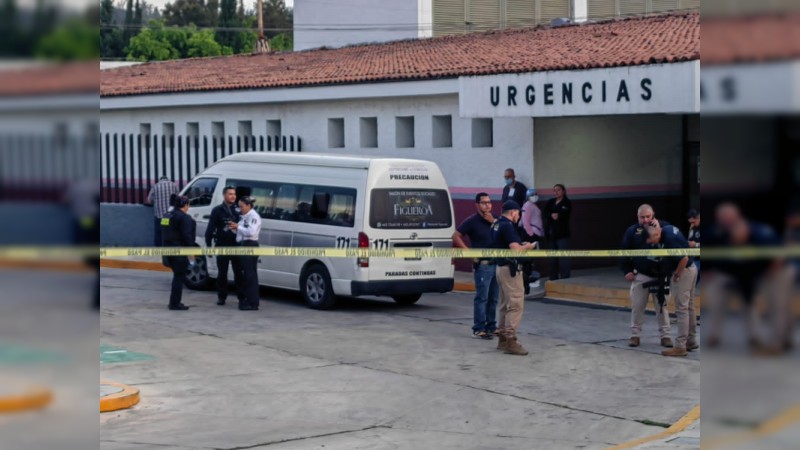 De 13, 19 y 33 años, los 3 heridos, tras ataque a colectivo, en Morelia 