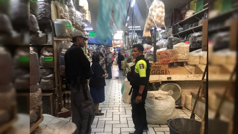 Apuñalan a guardia a de seguridad, en el mercado de San Juan 