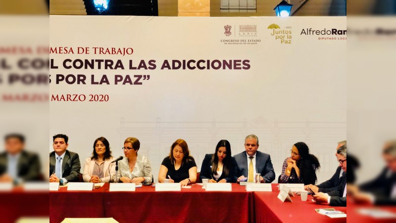 Participa FGE, en Estrategia Nacional contra las Adicciones en Michoacán