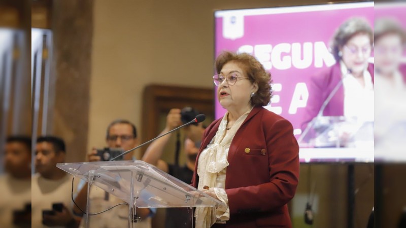 Desde el Congreso, avanza Michoacán en igualdad de género: María de la Luz Núñez