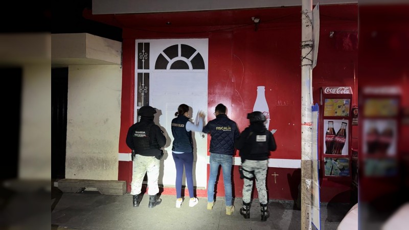 Morelia: catean vivienda, en la colonia Morelos y aseguran droga 