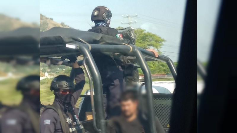 Tras enfrentamiento, capturan a 16 delincuentes, en La Huacana 