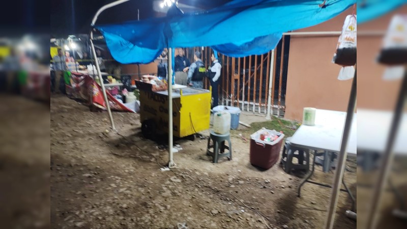 Explota cilindro de gas LP en puesto de fritangas al sur de Morelia, hay cinco heridos