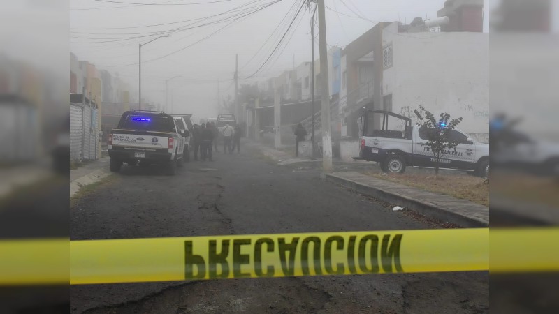 Matan a 3 dentro de una casa, a la que también incendiaron, en Tarímbaro 