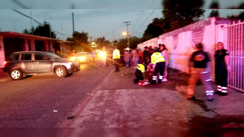 Motociclista atropella a peregrinos, en Sixto Verduzco; hay 2 fallecidos 