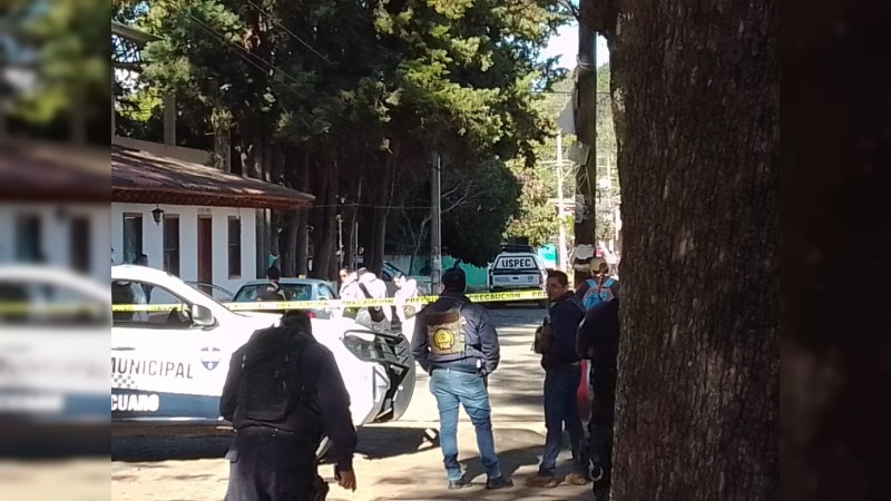 Pátzcuaro: grupo armado asesina a 2 hombres 