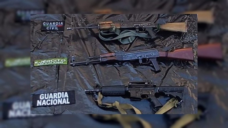 Cae grupo fuertemente armado, en La Ruana 