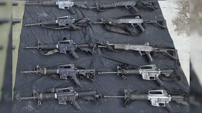 Recuperan armas extraviadas de la Policía de Churumuco 