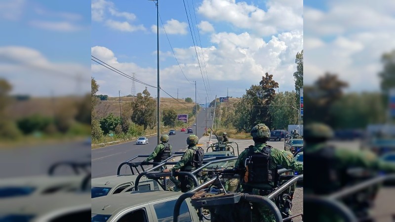 Enfrentamiento entre militares y sicarios dejó 2 heridos y 5 detenidos 