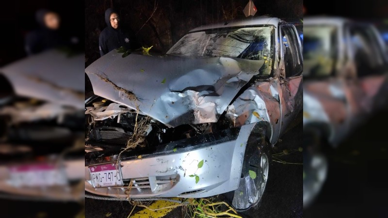 Accidente automovilístico deja 2 muertos, en Tuxpan 