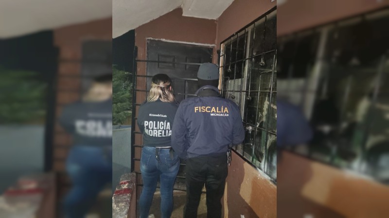 Morelia: tras cateo en Villas del Pedregal, incautan metanfetamina; hay una detenida