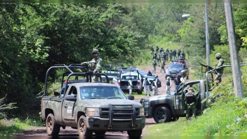 Ejército abate a 2 delincuentes, tras enfrentamiento, en Tumbiscatío 