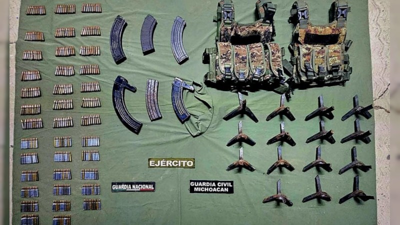 Buenavista: tras operativo capturan a 2 y les aseguran municiones y autos 