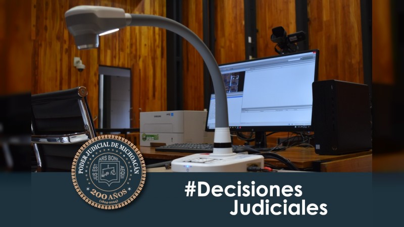 Por feminicidio, juez penal de Morelia emitió fallo condenatorio a Juana E.C.A.