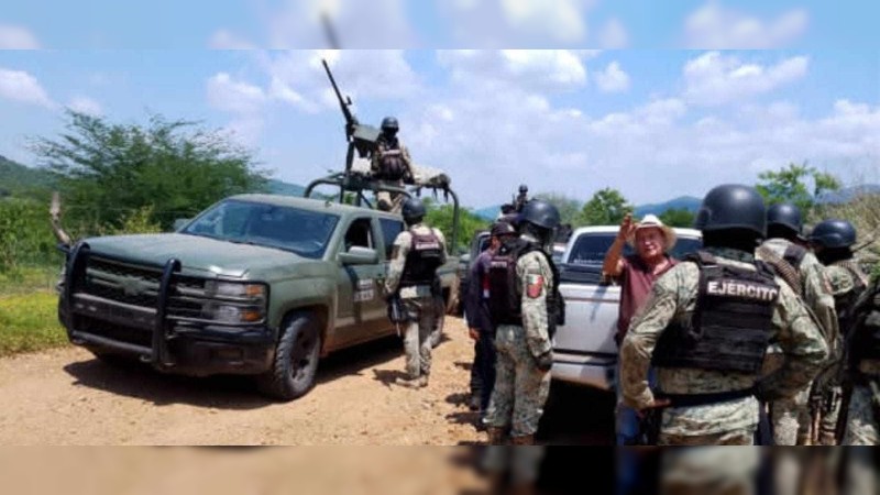Fallecen 4 militares tras estallido de mina y ataque de drones, en Tepalcatepec