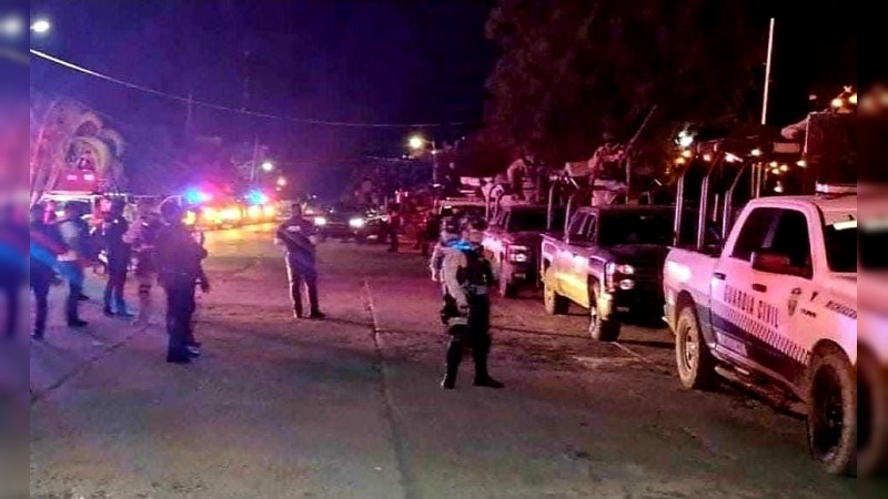 Enfrentamiento entre grupos criminales en Buenavista deja 2 heridos 