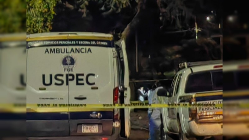 Matan a hombre a tiros, en calles de Apatzingán 
