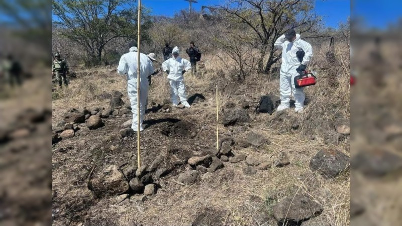 Jacona: localizan restos de al menos 5 personas, en fosas clandestinas 
