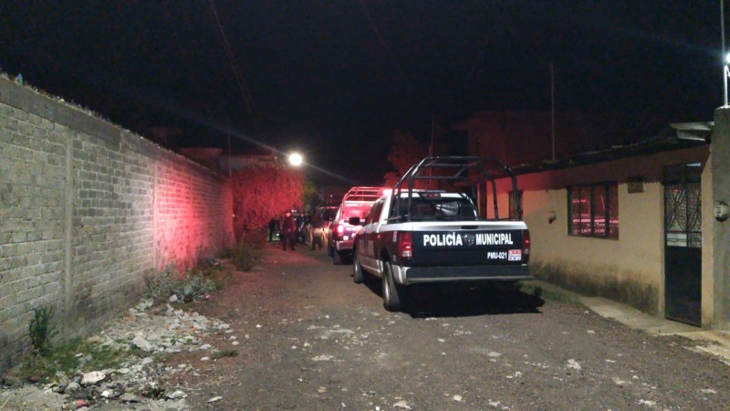 Uruapan: asesinan a hombre, en la San Luis 1