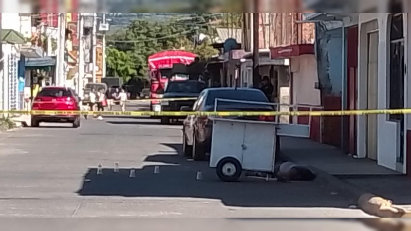 A balazos matan a un hombre en Uruapan