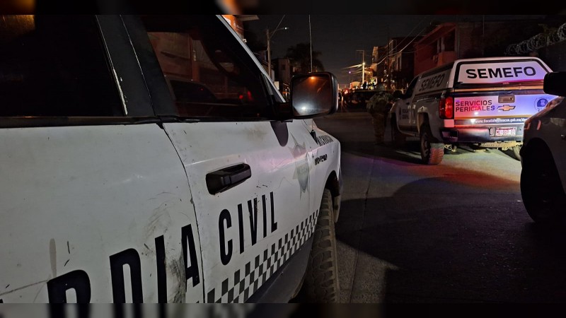 Un hombre fue asesinado a balazos en una terracería de Zamora