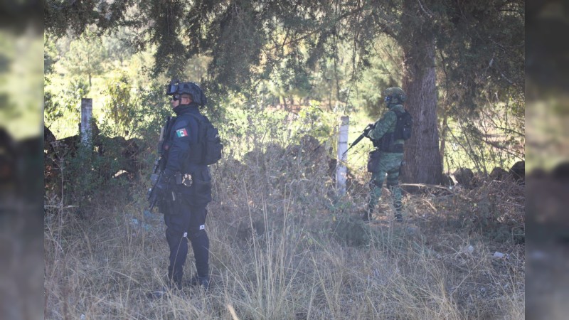 Buscan a homicidas de la comisaria de SSP y sus escoltas en Pátzcuaro