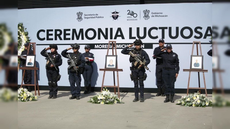 Homenajean a agentes de la Guardia Civil caídos en cumplimiento de su deber