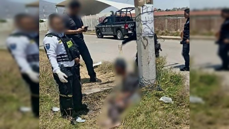 Vecinos atacan y exhiben a presunto ladrón en Morelia