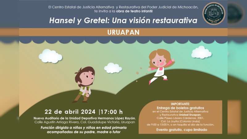Únete a la aventura de Hansel y Gretel en Uruapan 