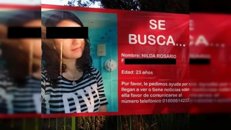 Sí es de Nilda Rosario, el cadáver hallado en Guerrero: Fiscalía 