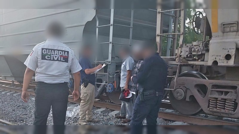 Mueren brigadistas del PES tras ser arrollados por el tren, en Yurécuaro 