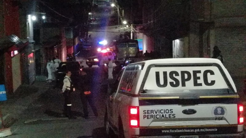 Morelia violenta: asesinan a tiros a 2, en Ciudad Jardín 